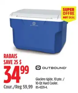 Canadian Tire Outbound 10-Qt Hard Cooler offer