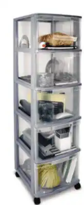 Canadian Tire type A 5-Drawer Wheeled Storage Tower offer