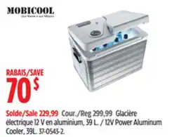 Canadian Tire Mobicool 12V Power Aluminum Cooler offer