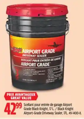 Canadian Tire Black Knight Airport-Grade Driveway Sealer, 17L offer