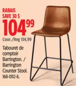 Canadian Tire Canvas Barrington Counter Stool offer