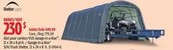 Canadian Tire ShelterLogic Garage-in-a-Box SUV/Truck Shelter offer