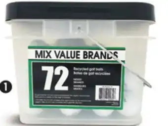 Canadian Tire Eagle Mixed Recycled Golf Balls offer