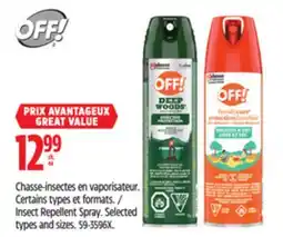 Canadian Tire Off Insect Repellent Spray offer