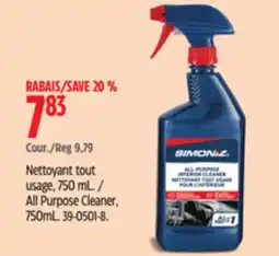 Canadian Tire SIMONIZ All Purpose Cleaner offer