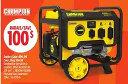Canadian Tire Champion 3650W/4550W Portable Gas Generator offer