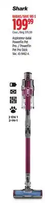 Canadian Tire Shark PowerFin Pet Pro Stick Vac offer