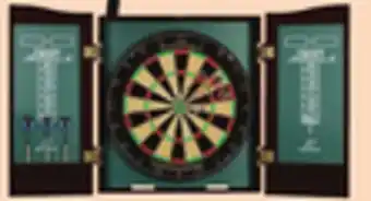 Canadian Tire Eastpoint Derbyshire Bristle Dartboard Cabinet Set offer