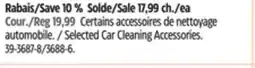 Canadian Tire Selected Car Cleaning Accessories offer