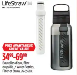 Canadian Tire Lifestraw Water Bottles, Filter or Straw offer