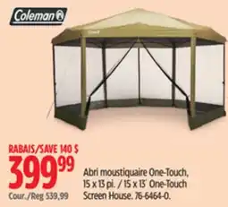 Canadian Tire Coleman 15 x 13´ One-Touch Screen House offer