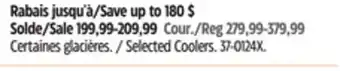 Canadian Tire Mobicool Selected Coolers offer