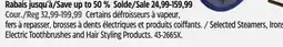 Canadian Tire Black Decker Selected Steamers offer