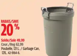 Canadian Tire Rubbermaid Garbage Can, 121L offer