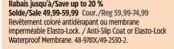 Canadian Tire Anti-Slip Coat or Elasto-Lock Waterproof Membrane offer