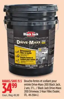 Canadian Tire Black Jack Drive-Maxx 200 Driveway 2-Year Filler/Sealer offer