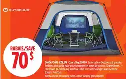 Canadian Tire Outbound 10-Person Big Window Cabin Tent with Rain Fly offer
