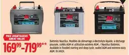 Canadian Tire MOTOMASTER Nautilus Batteries offer
