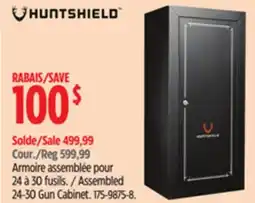 Canadian Tire Huntshield Assembled 24-30 Gun Cabinet offer