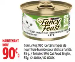 Canadian Tire Purina Selected Wet Cat Food Singles offer