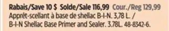 Canadian Tire Zinsser B-I-N Shellac Base Primer and Sealer offer