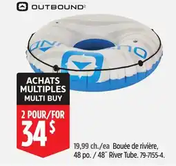 Canadian Tire Outbound 48˝ River Tube offer