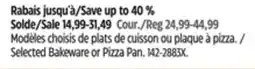 Canadian Tire PADERNO Selected Bakeware or Pizza Pan offer