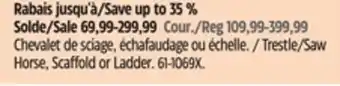Canadian Tire Mastercraft Trestle/Saw Horse, Scaffold or Ladder offer