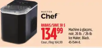 Canadian Tire 26-lb Ice Maker, Black offer