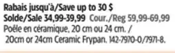 Canadian Tire Ninja 20cm or 24cm Ceramic Frypan offer