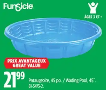 Canadian Tire Funsicle Wading Pool offer