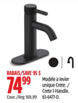 Canadian Tire Danze Crete 1-Handle offer