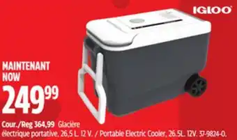 Canadian Tire Igloo Portable Electric Cooler offer
