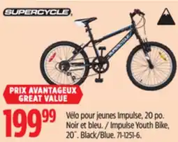 Canadian Tire Supercycle Impulse Youth Bike, 20˝ offer
