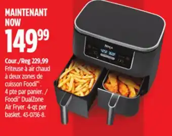 Canadian Tire Ninja Foodi DualZone Air Fryer offer