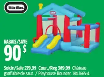 Canadian Tire Playhouse Bouncer offer