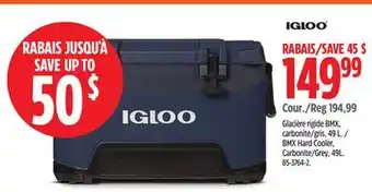 Canadian Tire Igloo BMX Hard Cooler offer