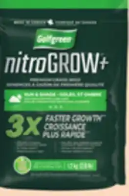 Canadian Tire Golfgreen Nitrogrow+ Sun and Shade Grass Seed offer