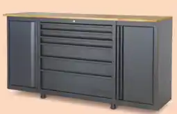 Canadian Tire Mastercraft 70˝ 6-Drawer/2-Door Workstation offer