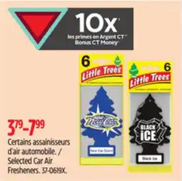 Canadian Tire Little Trees Selected Car Air Fresheners offer