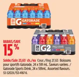 Canadian Tire Gatorade Sports Drink offer