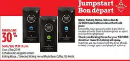 Canadian Tire Kicking Horse Coffee Selected Kicking Horse Whole Bean Coffee offer