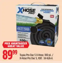 Canadian Tire X-Hose Pro Dac 5, 100´ offer