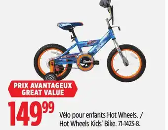 Canadian Tire Hot Wheels Kids' Bike offer
