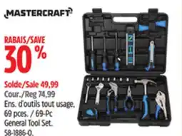 Canadian Tire Mastercraft 69-Pc General Tool Set offer