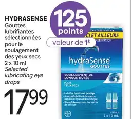 Brunet HYDRASENSE Gouttes lubrifiantes sélectionnées pour le soulagement des yeux secs offer