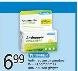Brunet PERSONNELLE Anti-nausée gingembre offer