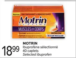 Brunet MOTRIN Ibuprofène sélectionné offer