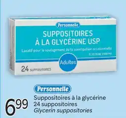 Brunet PERSONNELLE Suppositoires à la glycérine offer