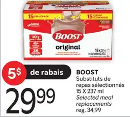 Brunet BOOST Substituts de repas sélectionnés offer